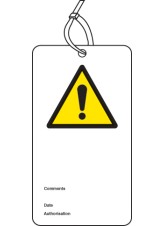 ! - Double Sided Tag (Pack of 10) TEST