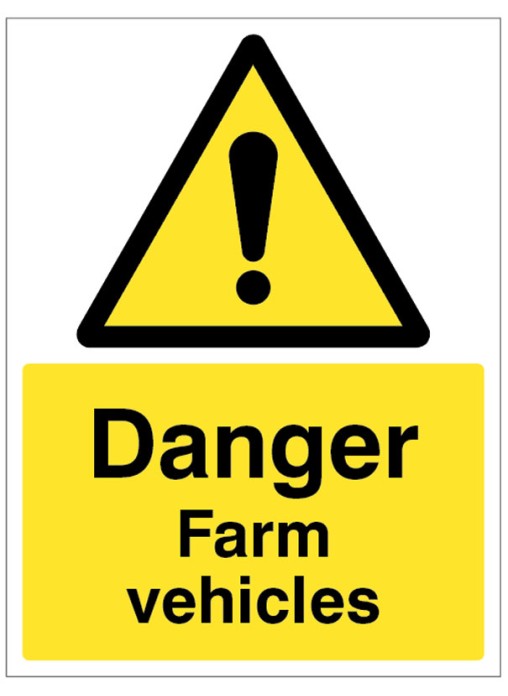 Danger - Farm Vehicles