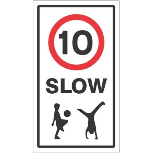 Slow - 10mph - Children - Class R2 Permanent