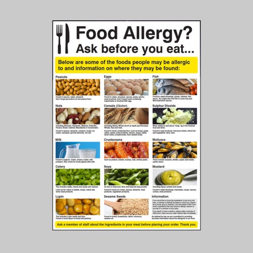 Food Allergy - Poster