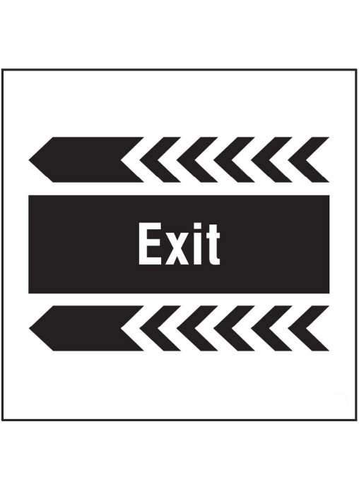 Exit - Arrow Left - Site Saver Sign