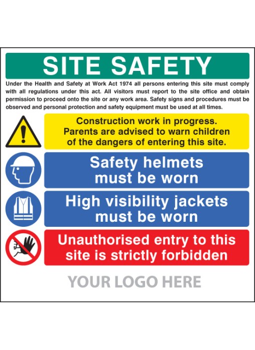 Site Safety - Construction Work in Progress