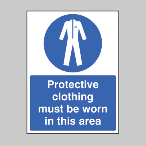 Protective Clothing Must be Worn in Area