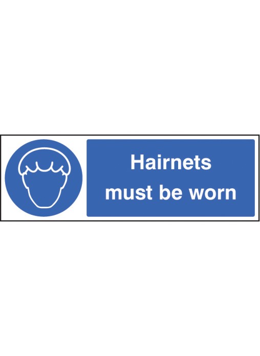 Hairnets Must Be Worn 1500