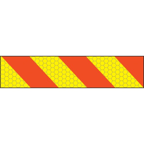 ECE70 Vehicle Marking Plate - Right Hand Chevron