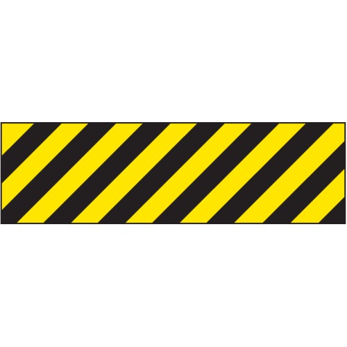 Hazard Marker (Left Hand) - Reflective Aluminium