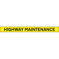 Highway Maintenance - Reflective Self Adhesive Vinyl