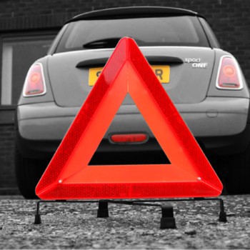 Vehicle Warning Triangle with Case