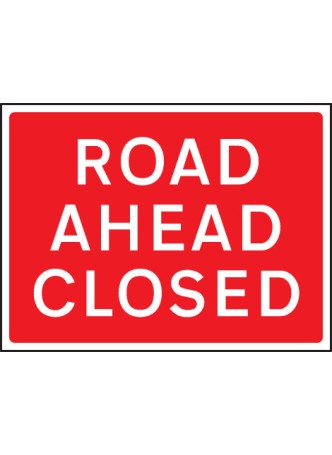 Road Ahead Closed - Class RA1