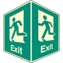 Exit - Projecting Sign