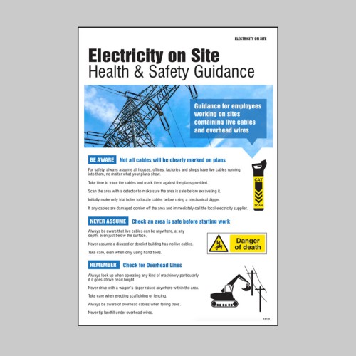 Electricity On Site - Poster