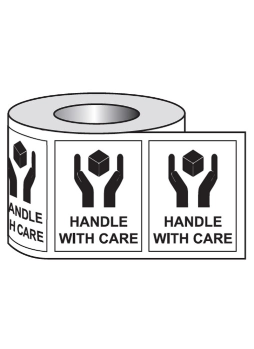 Handle With Care Labels