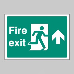 A4 - Fire Exit - Straight / Up