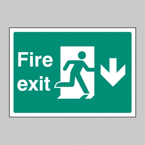 A4 - Fire Exit Down