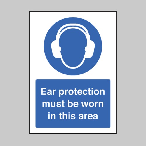 A5 - Ear Protection Must be Worn