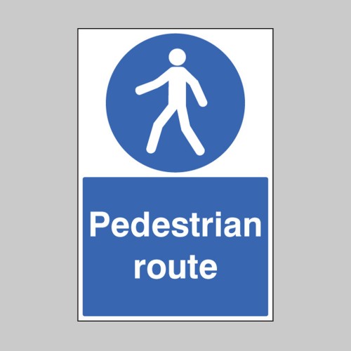 Pedestrian Route - Floor Graphic