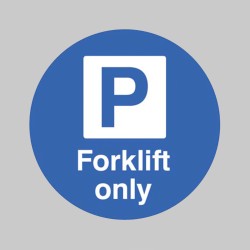 Floor Graphic - Forklift Parking