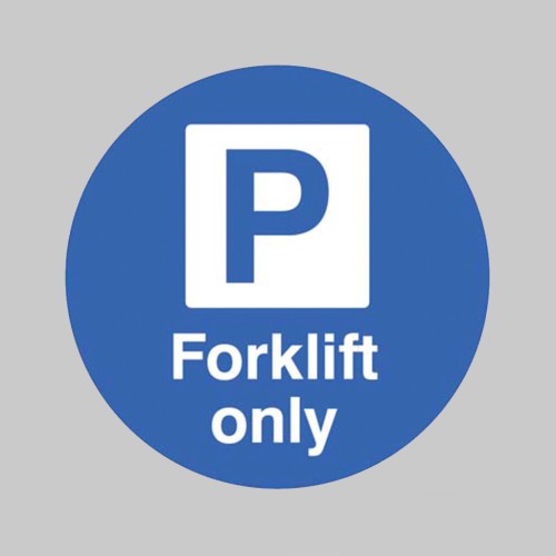 Floor Graphic - Forklift Parking