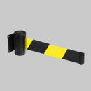 Retractable Wall Mounted Barrier - 3m - Plain