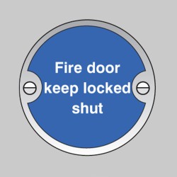 Fire Door Keep Locked Shut