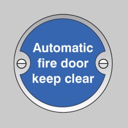 Automatic Fire Door Keep Clear