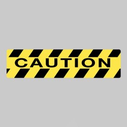 Anti-Slip Mat - Caution