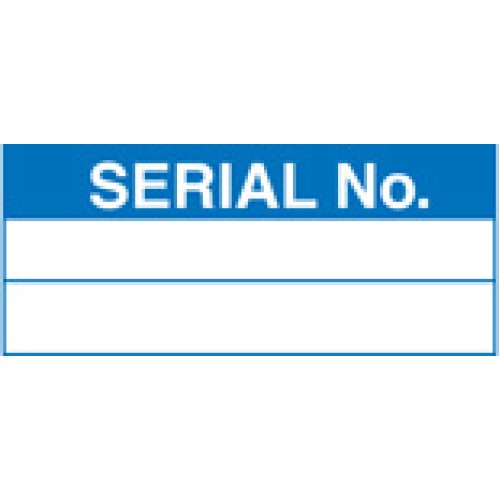 Serial Number Labels (Roll of 100)