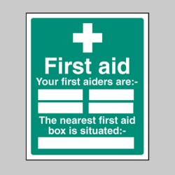 First Aiders the Nearest First Aid BoxIs Situated