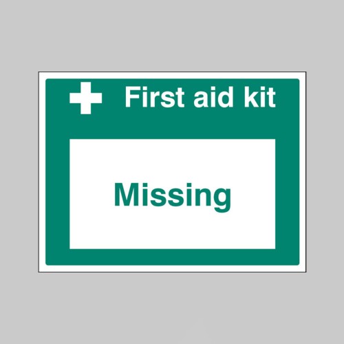 First Aid Kit Missing