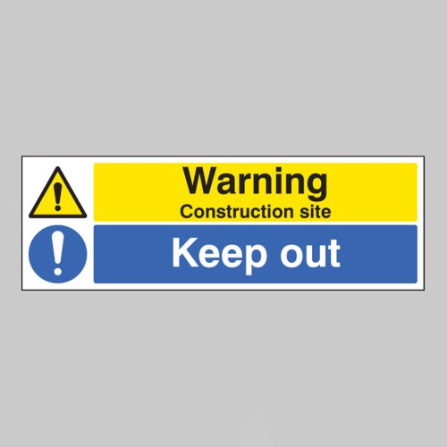 Warning - Construction Site - Keep Out