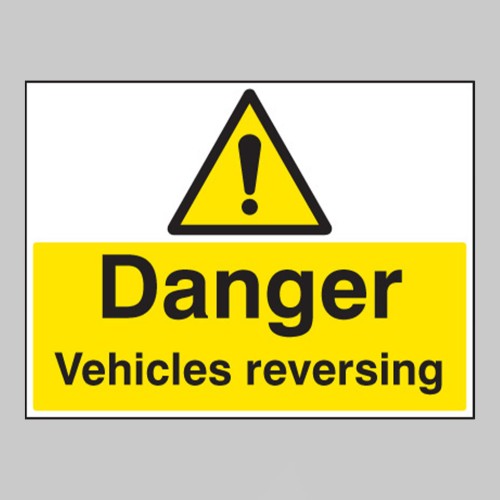 Danger - Vehicles Reversing