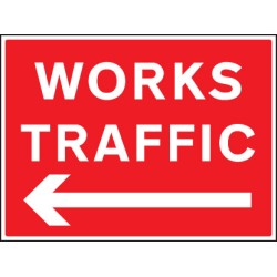 Works Traffic - Arrow Left