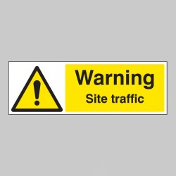 Warning - Site Traffic