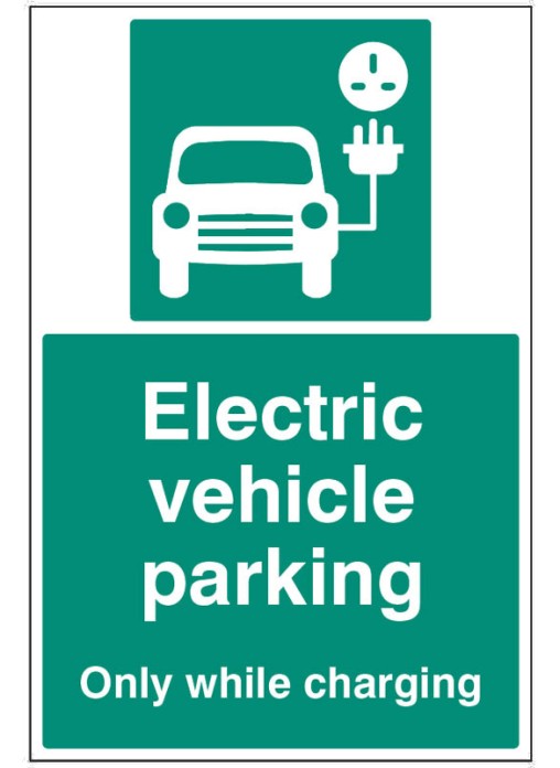 Electric Vehicle Parking Only While Charging