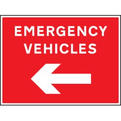 Emergency Vehicles - Arrow Left