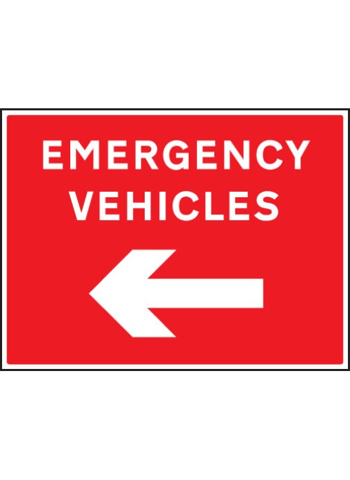 Emergency Vehicles Arrow Left